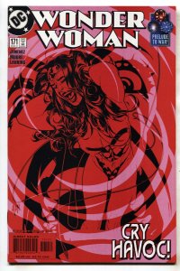 Wonder Woman #171--Adam Hughes cover 2001 DC comic book