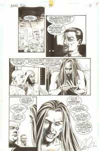 Animal Man #87 p.18 - Most Incredible Hallucination - 1995 art by Fred Harper