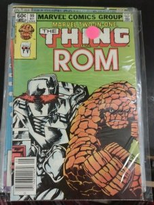 MARVEL TWO IN ONE # 99- 1983 MARVEL THE THING+ ROM SPACE KNIGHT