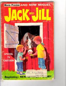 5 Jack And Jill Story Book Activity Magazines May July Aug. Oct. Nov. 1966 DK1