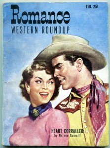 Romance Western Roundup February 1951- Noreen Gammill FN