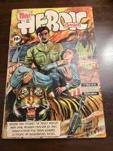 New Heroic Comics #51 1948 Mid-Grade Al Williamson Art! VG/FN War Era book! Wow!