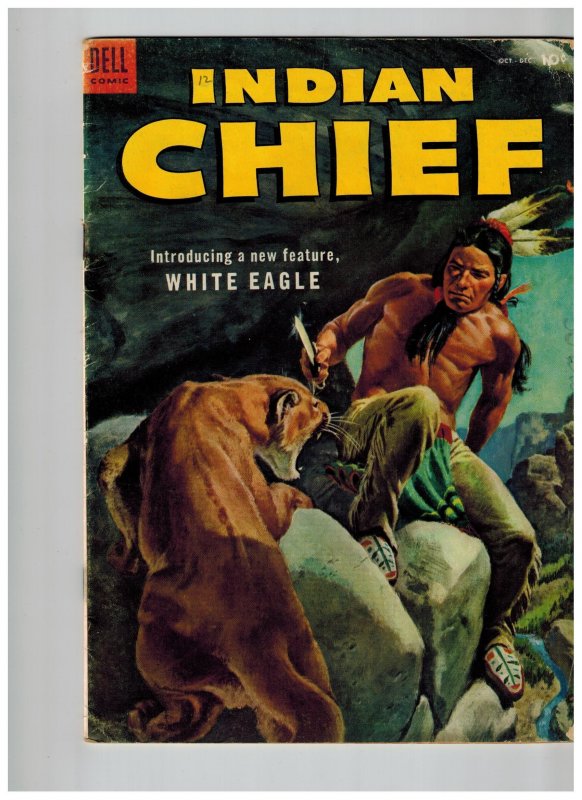 Indian Chief #12 (1953) Lovely sharp and bright