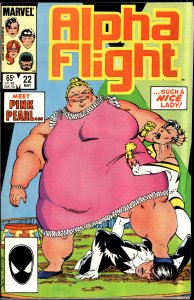 Alpha Flight #22 (1985) Alpha Flight [Key Issue]