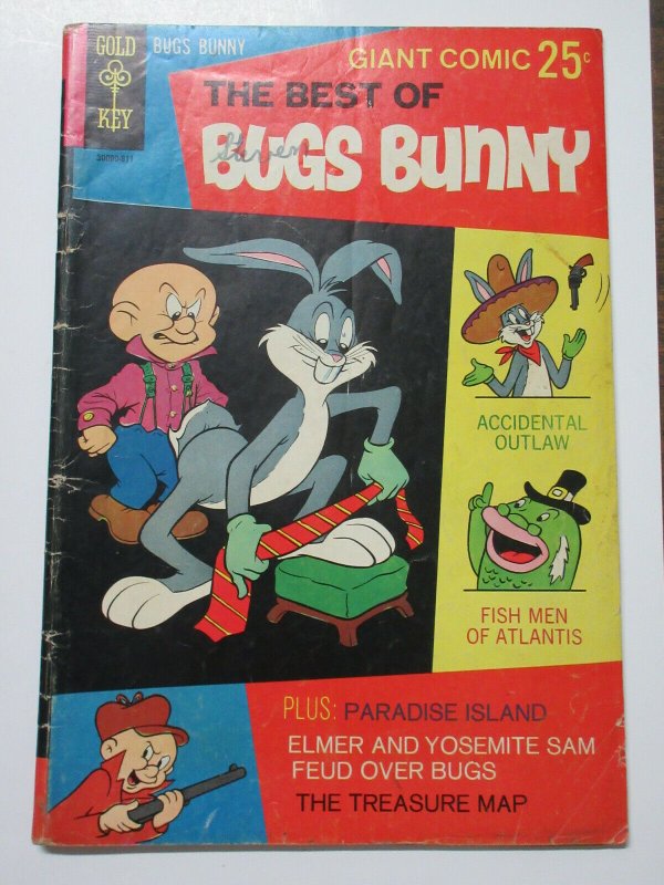 Best of Bugs Bunny (Gold Key October 1968) #2 Accidental Outlaw Fish Men VG