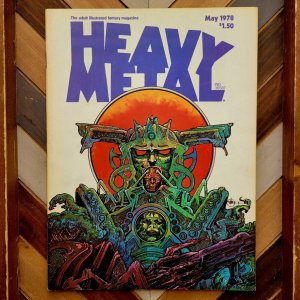 HEAVY METAL VOL. 2 #1 VF (HM 1978) MOEBIUS, Nino, GRAY MORROW, Druillet Cover