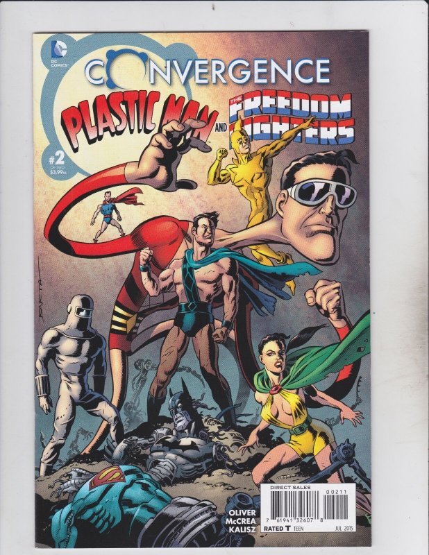 DC Comics! Convergence! Plastic Man! Issue 2! 