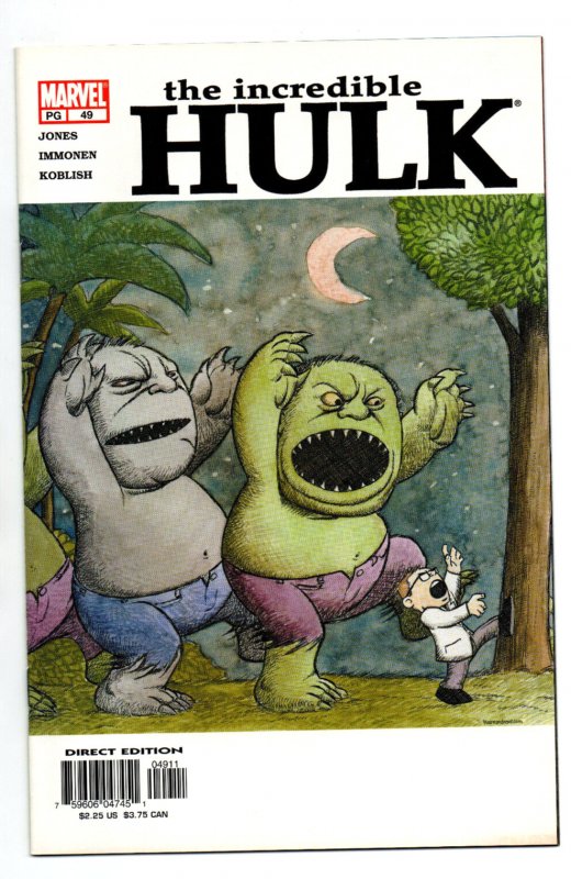 Incredible Hulk #49 - Where The Wild Things Are Homage - 2003 - NM