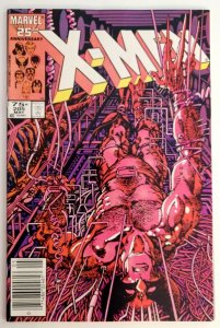 X-Men 205 NEWSSTAND Wolverine Cover