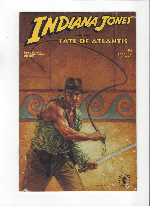 Indiana Jone Fate of Atlantis #1 Dark Horse Comics VF