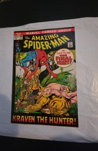 The Amazing Spider-Man #104 (1972)is this the final hunt.kane/simek