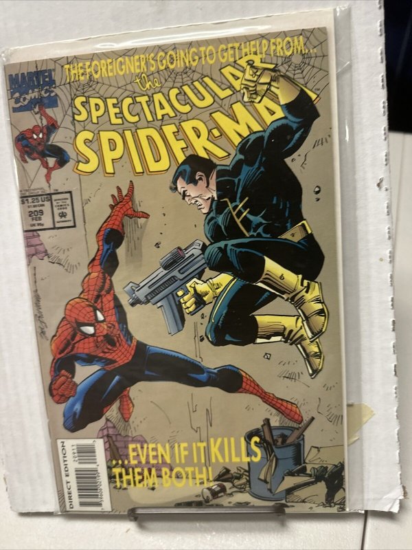 Peter Parker Spectacular Spider-Man #209 VF/NM The Foreigner Marvel 1994