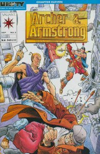 Archer And Armstrong #2 VF ; Valiant | Unity 11