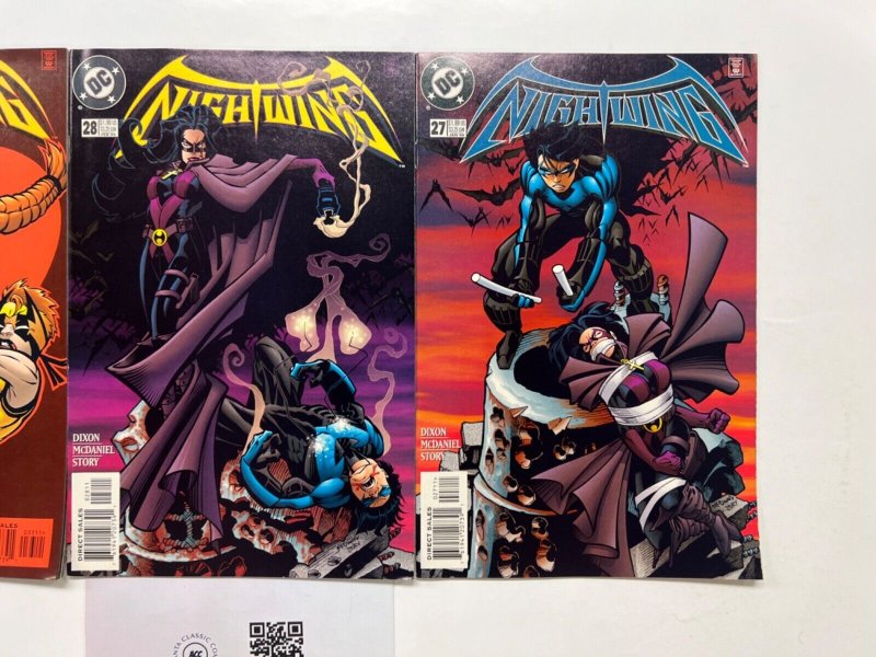 3 Nightwing DC Comic Books # 27 28 33 Batman Superman Wonder Woman Flash 56 JS42