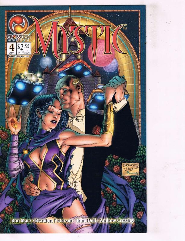 Lot of 4 Mystic DC Comic Books # 1 2 3 4 Super Heroes AD40