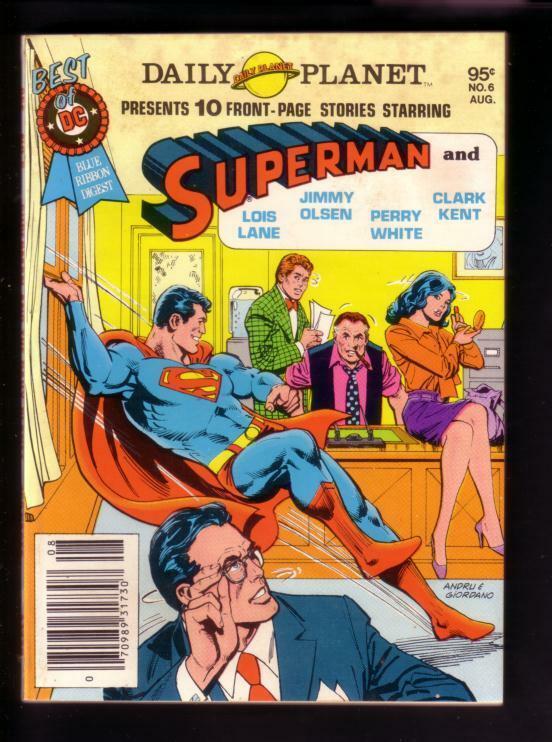 BEST OF DC #6 1980- SUPERMAN-DAILY PLANET-LOIS LANE-JIM VF-