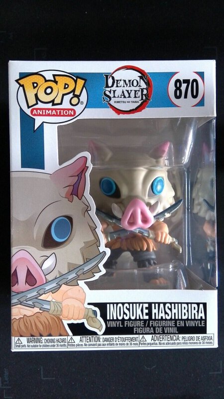 Funko Pop! Demon Slayer Insuke Hashibira #879 Vinyl Fig NF 