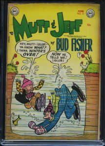 MUTT AND JEFF #71 - CGC-3.5, CR-OW - DC - Highest graded!