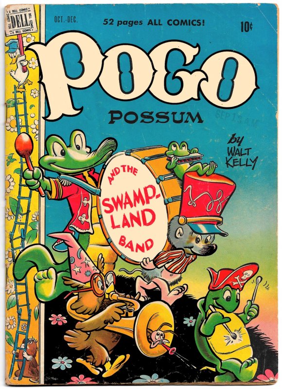 POGO POSSUM #1 (Oct 1949) 6.0 FN 52 Pages of Pure Walt Kelly Genius ...