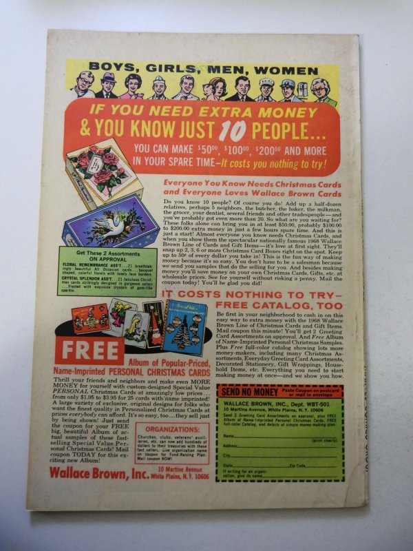 Marvel Super-Heroes #16 (1968) 1st App of Silver Age Phantom Eagle! FN+ Cond