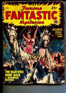 Famous Fantastic Mysteries-Pulp-12/1947-Warwick Deeping