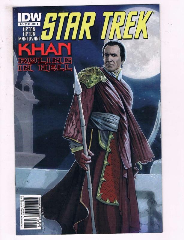 Star Trek #1 VF IDW Khan Ruling In Hell Comic Book DE12