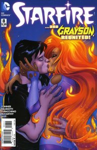 Starfire (2nd Series) #8 VF ; DC | Amanda Conner Kiss Cover Grayson
