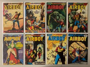 Airboy Eclipse Comics set #1-50 complete series 50 diff avg 6.0 (1986-89)