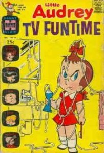 Little Audrey TV Funtime #19 VG ; Harvey | low grade comic All Ages 1967