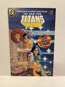 The New Teen Titans #6 1984 Series