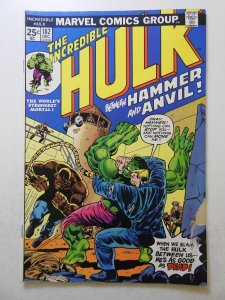 The Incredible Hulk #182 (1974) 3rd Wolverine! Pc Missing F/C Good+ MVS Intact!