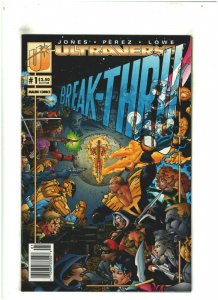 Break-Thru #1 NM- 9.2 Newsstand Ultraverse Comics 1993 George Perez