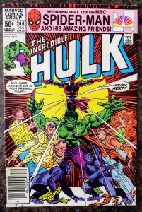 The Incredible Hulk #266 Newsstand Edition (1981) FN 6.0 High Evolutionary