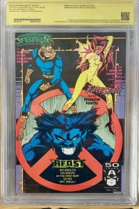 MARVEL COMICS PRESENTS # 85 WOLVERINE CBCS 9.0 SIGNED SAM KIETH, 1st Jae Lee Art