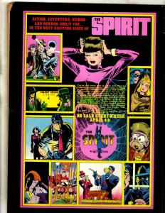 The Spirit # 1 FN Warren Comic Book Magazine Will Eisner April 1974 Crime NE1