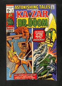 Astonishing Tales #2 Ka-Zar Doctor Doom!