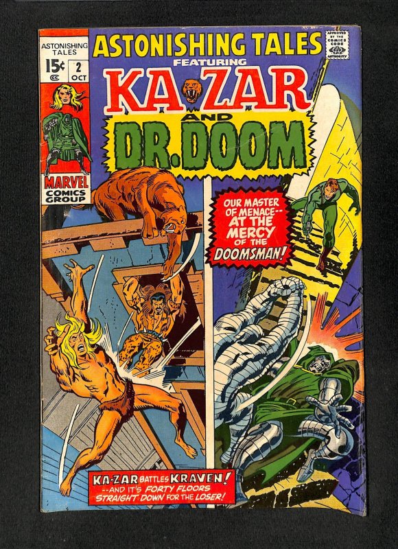 Astonishing Tales #2 Ka-Zar Doctor Doom!