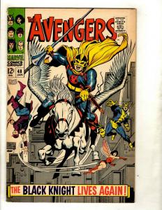 Avengers # 48 VF- Marvel Comic Book Hulk Thor Iron Man Captain America GK2