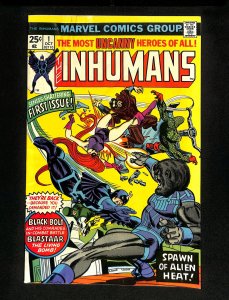 Inhumans #1 Blaastar Appearance Gil Kane Cover!