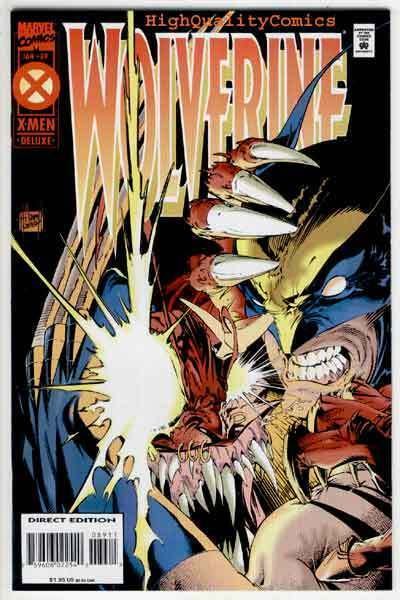 WOLVERINE 89, NM,  X-men, Ghost Rider, 1988, Deluxe, Kubert, more in store