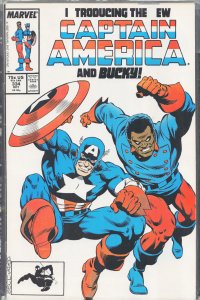 Captain America #334 (1987) Captain America [Key Issue]