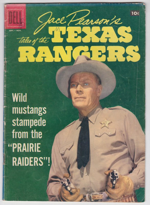 Jace Pearson's Texas Rangers #17 (Nov 1957) 4.0 VG Dell