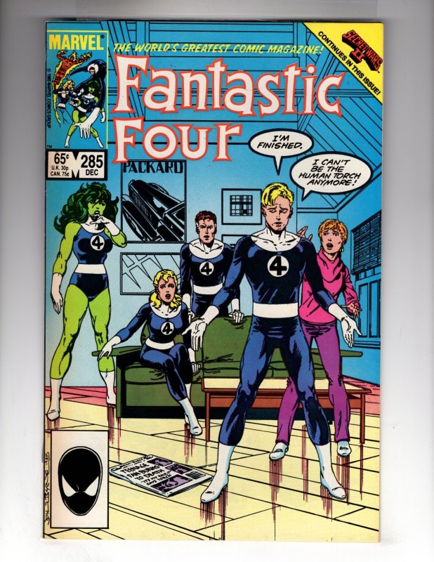 Fantastic Four #285 (1985)    *** FLAT-RATE SHIPPING!!! ***   / ECA1b