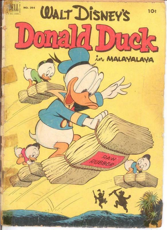 DONALD DUCK F.C. 394 PR-FR June 1952 COMICS BOOK