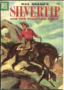 Silvertip-Four Color Comics #731-1955-Dell-Kinstler-Max Brand-G