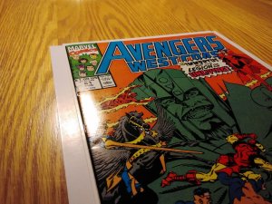 Avengers West Coast #61 Direct Edition (1990)