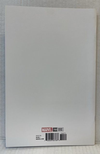 Captain America #700 Blank Cover (2018)