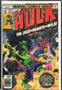 The Incredible Hulk #214 (1977) Hulk
