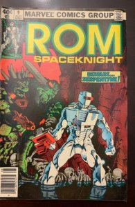 Rom #9 (1980) Artie Packer  dead 