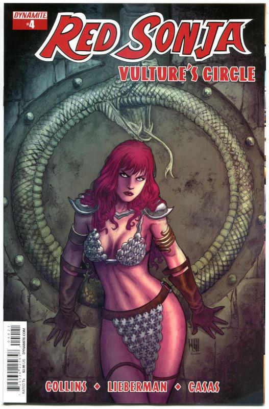 RED SONJA Vulture's Circle #4 B, NM-, She-Devil, Geovani, 2015, more RS in store